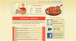 Desktop Screenshot of pizza-hodonin.cz